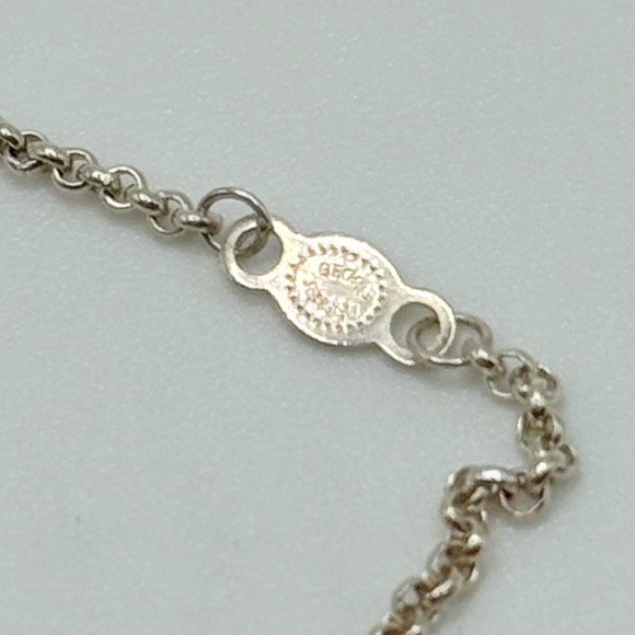 Georg Jensen Signed 2006 Karin Rashid Design Heart Pendant 925 Necklace 18 in - Picture 4 of 6